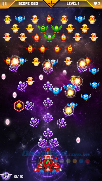 Chơi game bắn gà