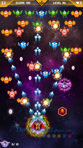 Game Bắn gà vũ trụ