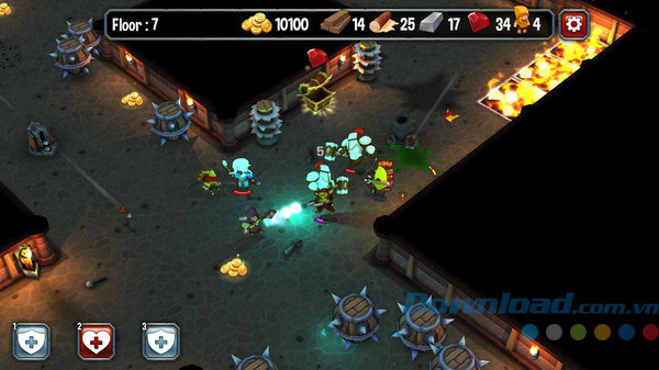 Game nhập vai hành động Super Dungeon Run