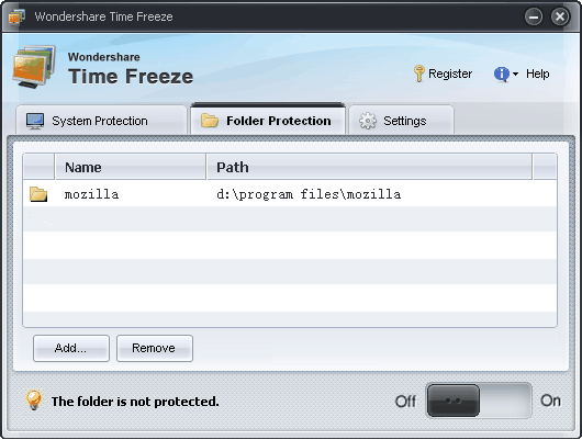 Tính năng bảo vệ tập tin