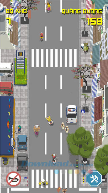 Chơi game Còi To Cho Vượt cho iOS