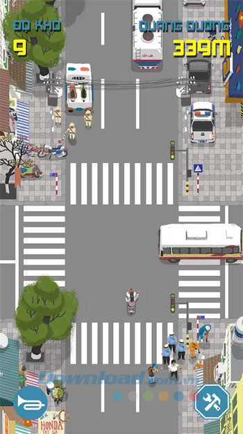 Game tái hiện giao thông Việt Nam