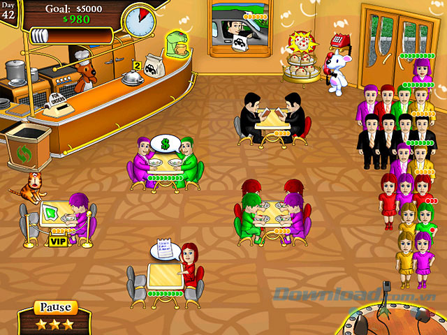 Game quản lý nhà hàng Snowy: Lunch Rust