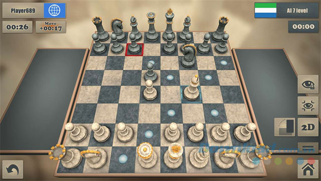 Game cờ vua 3D