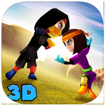 Cartoon Ninja Shaolin Kung Fu Fighting cho iOS