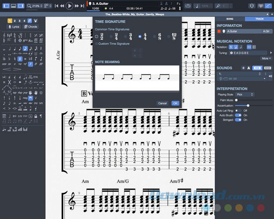Đọc bản nhạc dễ dàng