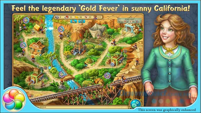 Game phiêu lưu Rush for gold: California