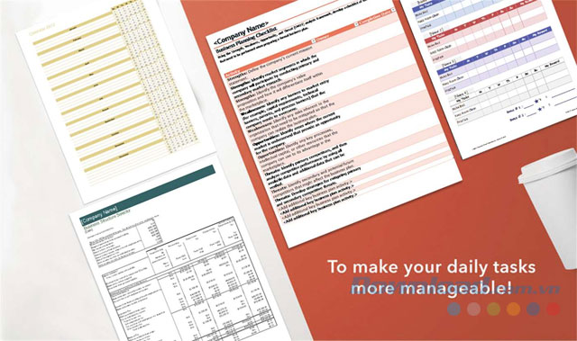 Template MS Office