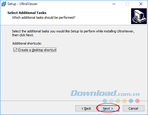 Tạo Shortcut UltraViewer