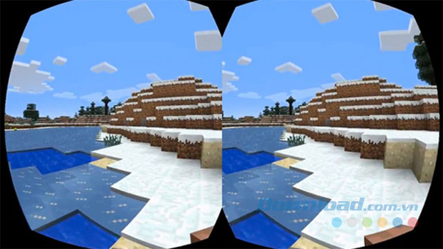 Game Minecraft thực tế ảo