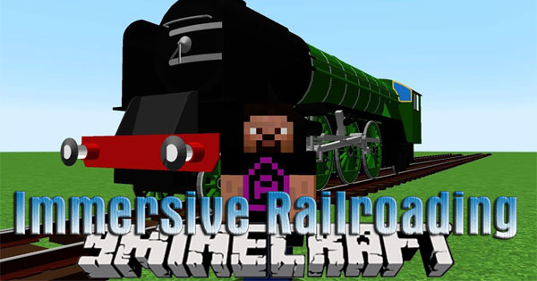 Immersive Railroading ModMod chế tạo tàu hỏa vận chuyển hàng hóa