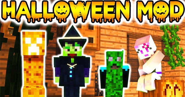 No-Holds-Barred Halloween ModMod cung cấp item, quái vật, ma cà rồng Halloween