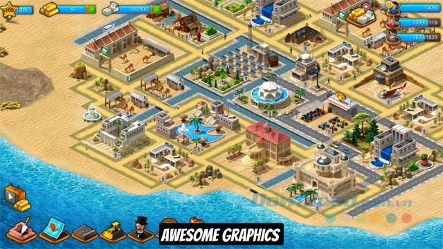 Đồ họa đẹp, sinh động