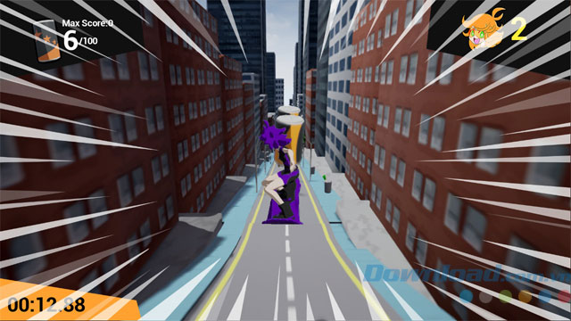 Game người chạy Vitamin Girl