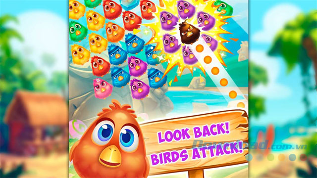 Game bắn bóng Bubble Birds 4