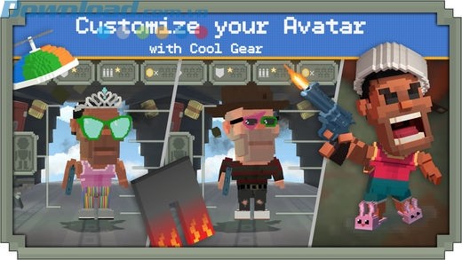 Game có hai chế độ chơi gồm PvE và PvP