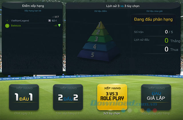 Thi đấu xếp hạng