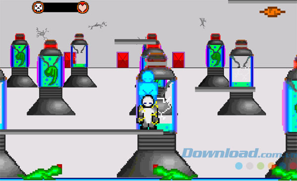 Bối cảnh phòng thí nghiệm bí ẩn