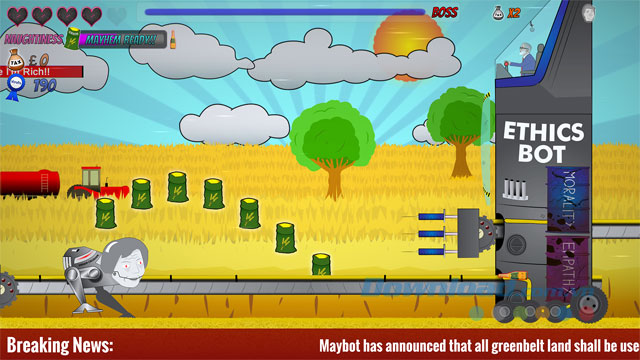 Game chạy Maybot Run