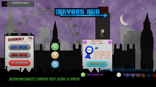 Nâng cấp nhân vật