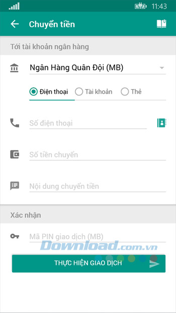 Chuyển tiền
