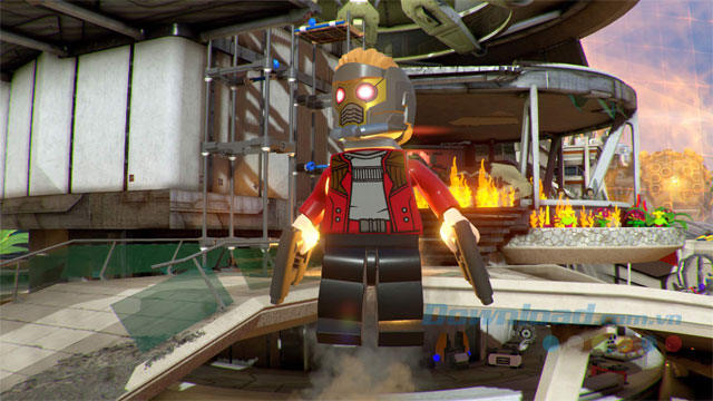 Game biệt đội siêu anh hùng LEGO chiến đấu