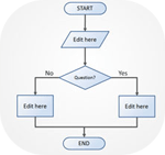 Mẫu PowerPoint sơ đồ Flow Chart