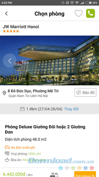 Chọn phòng