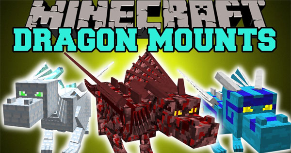 Dragon Mounts Mod - Mod bí kíp luyện rồng