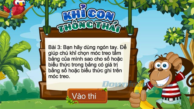 Vào thi Giải Toán trên mạng lớp 2 