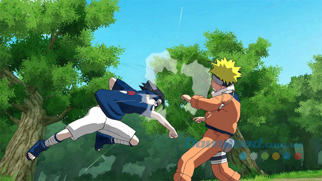 Đấu đối kháng với chiến binh Ninja