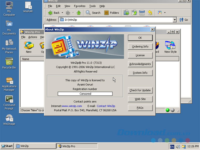 Giao diện ReactOS
