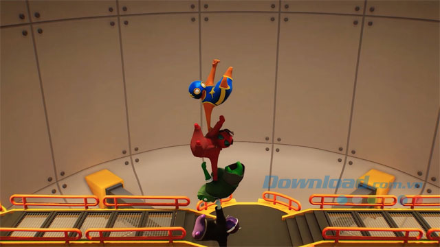 Gang Beasts - Trò chơi đấu đội kỳ quái và hài hước với gameplay độc đáo. https://st.download.com.vn/data/image/2017/12/18/Gang-Beasts-hanh-dong.jpg