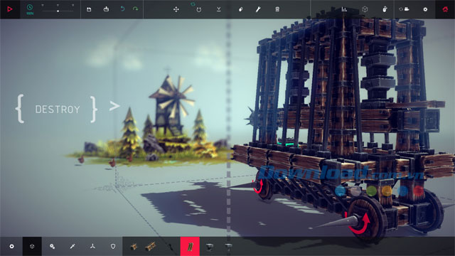 Lắp ghép từ các bộ phận có sẵn