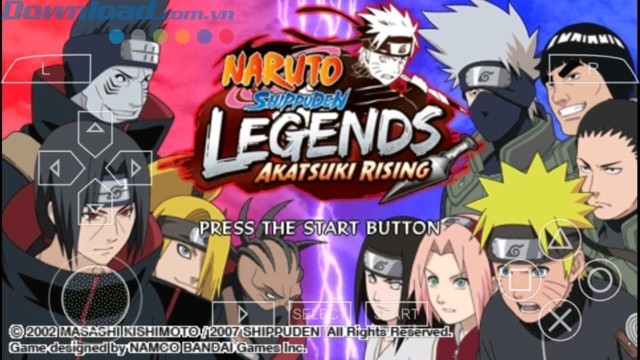 Tập hợp các anh hùng ninja trong loạt manga Naruto