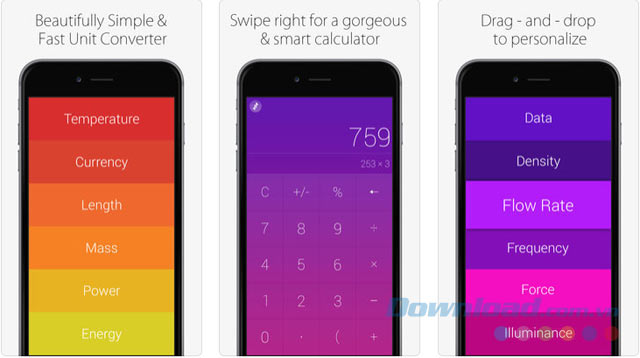 Ứng dụng chuyển đổi đơn vị và tiền tệ hữu ích