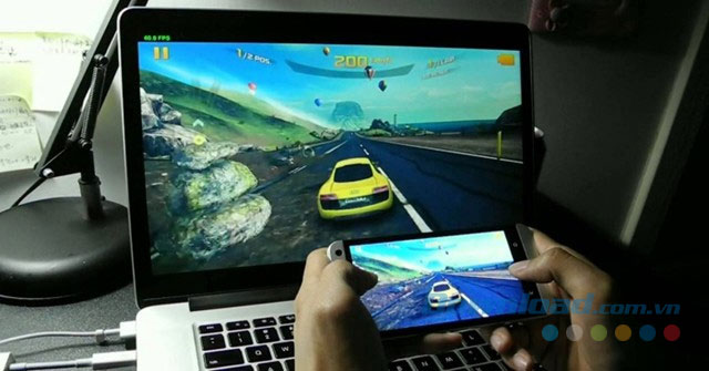 Stream màn hình di động lên PC với ApowerMirror