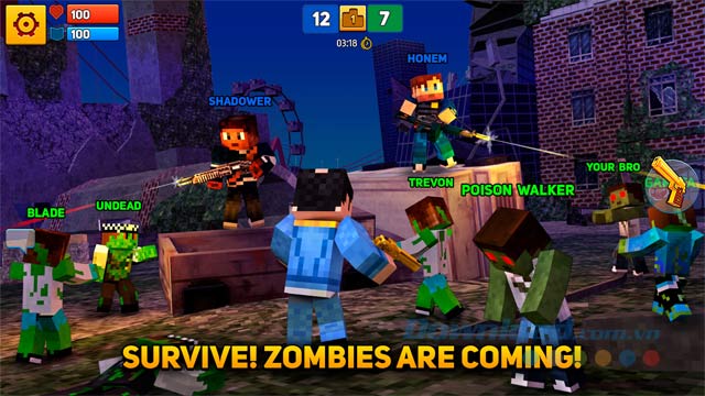 Zombie đang đến