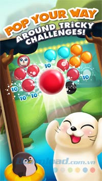 Chinh phục tựa game bắn bóng hấp dẫn