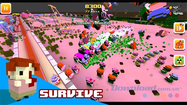 Sông sót trước đoàn quân zombie đông đảo