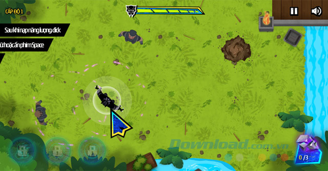 Game chiến binh báo đen