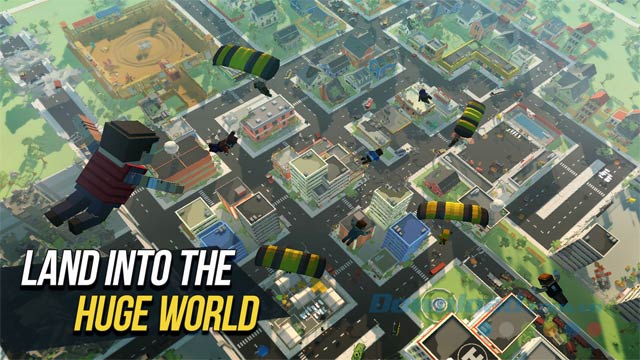 Nhảy dù xuống một thành phố chết trên hòn đảo xa xôi