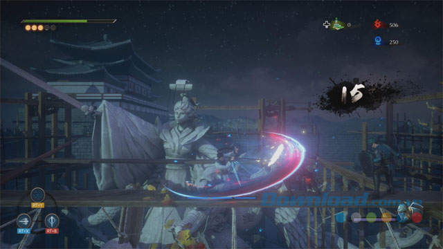 Game chặt chém Hidden Dragon: Legend