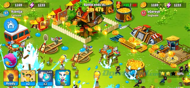 Lấy vàng của đối phương