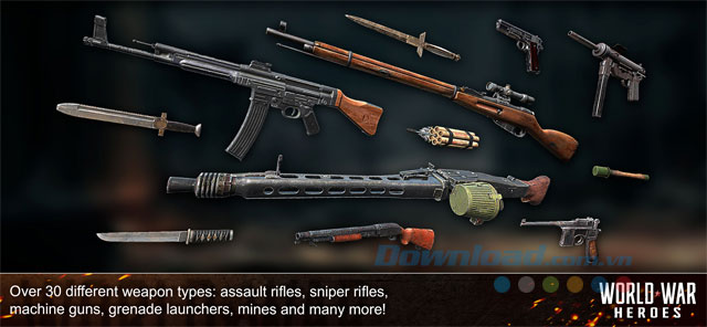 Hệ thống vũ khí đa dạng