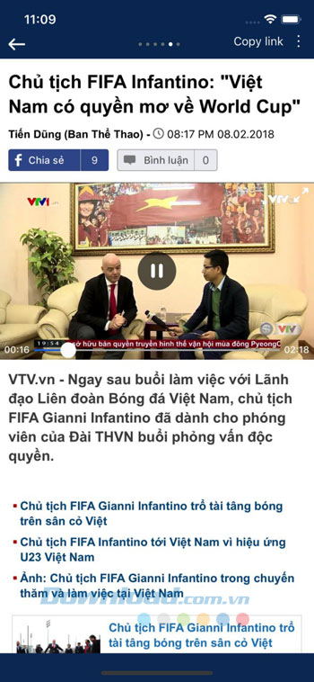 Đọc tin tức