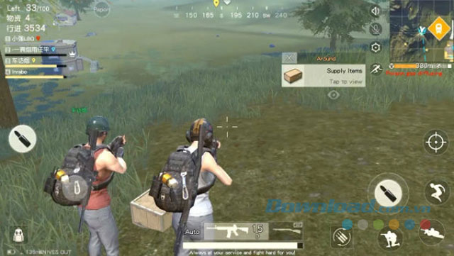 Chơi game phối hợp cùng đồng đội