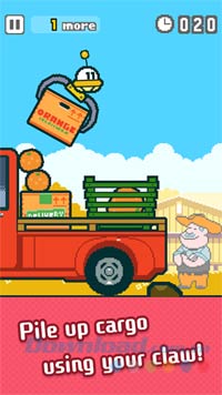 Gắp hàng hóa với mỏ gắp