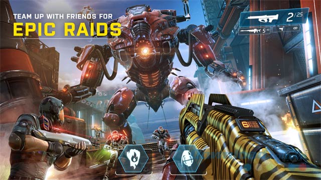 Liên kết với bạn bè cho các cuộc raid sử thi