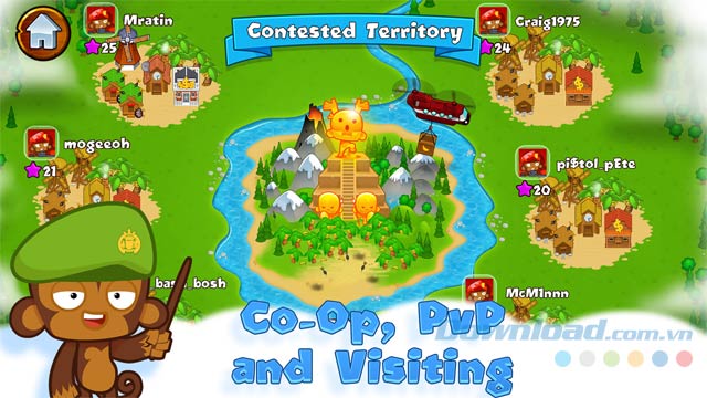 Trận chiến kết hợp và PvP